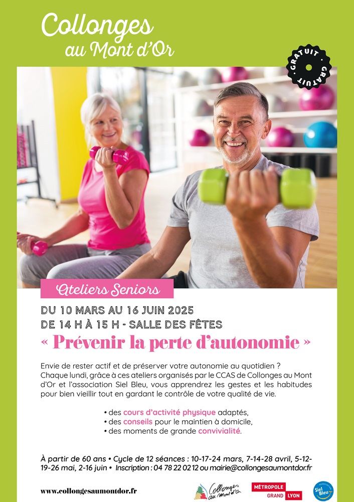 affiche des ateliers pour donner envie aux personnes de s'inscrire 